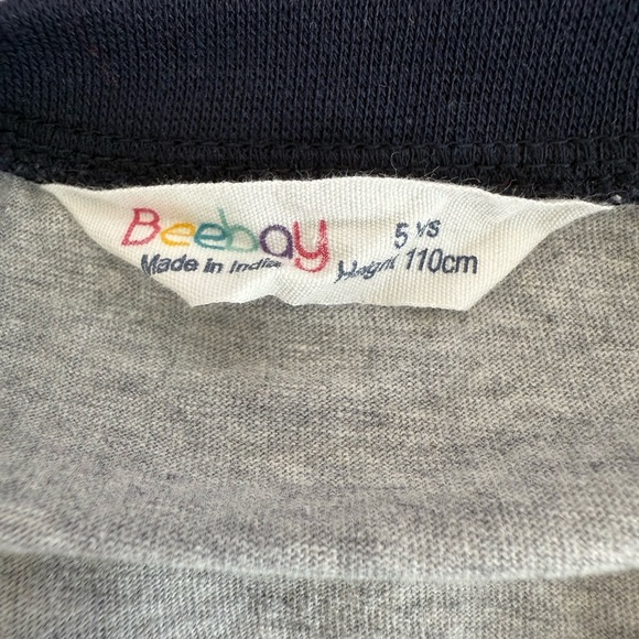 Joules & Beebay Kids Striped Long Sleeve Tops – Bundle of 3 (Size 5Y / 110cm) - Picture 11 of 14